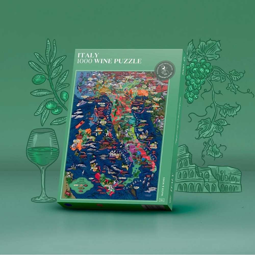 Water and Wines Italy 🧩 1000 pcs